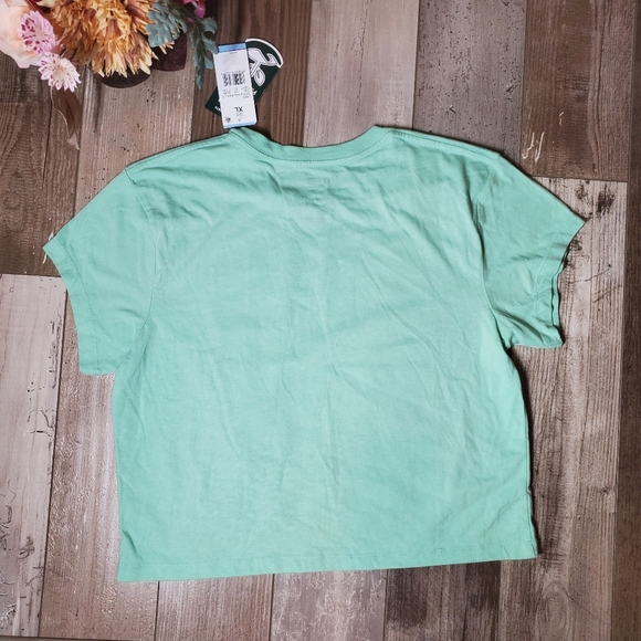 NWT Happy Earth Apparel Protect The Planet T-Shirt Size XL Jade Green - Picture 9 of 16